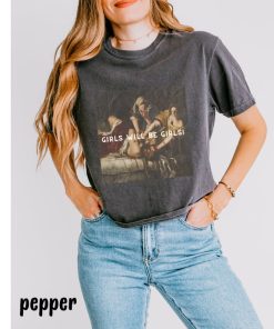 Girls Will Be Girls Boxy Shirt, Judith beheading Holofernes Crop Tee