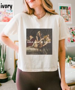 Girls Will Be Girls Boxy Shirt, Judith beheading Holofernes Crop Tee