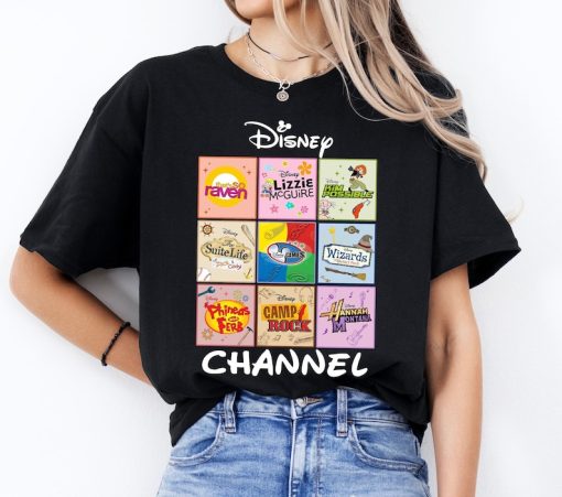 Vintage Disney Channel Shirt, Retro Disney Channel Games Logo Shirt