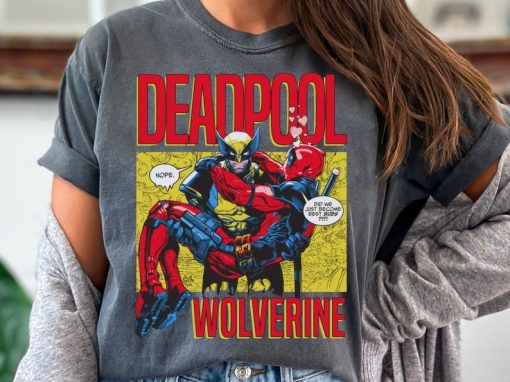 Deadpool And Wolverine Movie 2024 Shirt, Wolverine Logan Tshirt