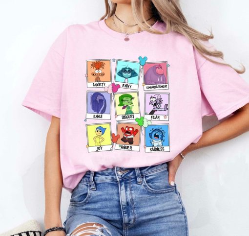 Disney Pixar Inside Out Characters Shirt, Disneyland Inside Out 2