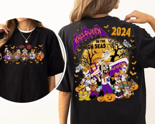 2-Sided Disney Halloween On The High Seas Shirt