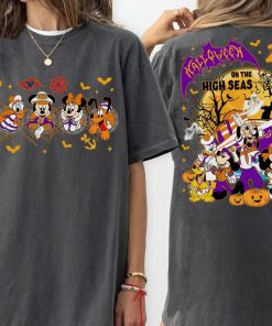 2-Sided Disney Halloween On The High Seas Shirt