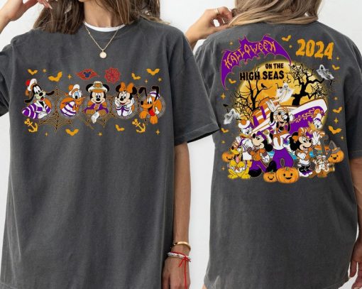 2-Sided Disney Halloween On The High Seas Shirt