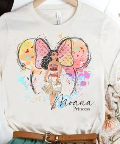 Retro Disney Moana Princess Shirt