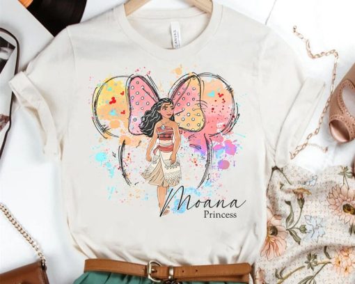 Retro Disney Moana Princess Shirt