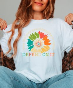 Vote Like Your Granddaughter's Rights Depend On It Shirt Sunflower