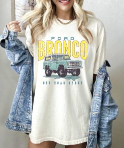 Vintage Ford Bronco Graphic Tee, Classic Ruggedness Reimagined