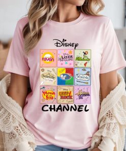 Vintage Disney Channel Shirt, Retro Disney Channel Games Logo Shirt