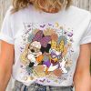 Minnie And Daisy Besties Floral Halloween Shirt