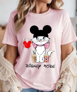 Disney Marie Cat Mickey Cap Graphic T-Shirt