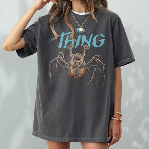 Retro The Thing Horror Movie T-Shirt