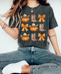 Cowboy Halloween shirt, Women Fall Shirt, Autumn Cowgirl Shirt