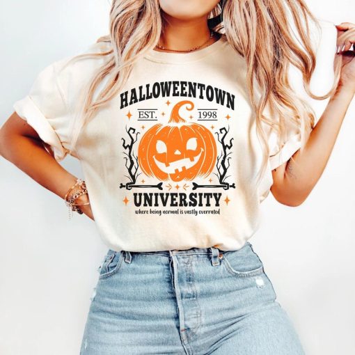 Halloweentown University T-shirt Halloween Town Est 1998 Sweatshirt