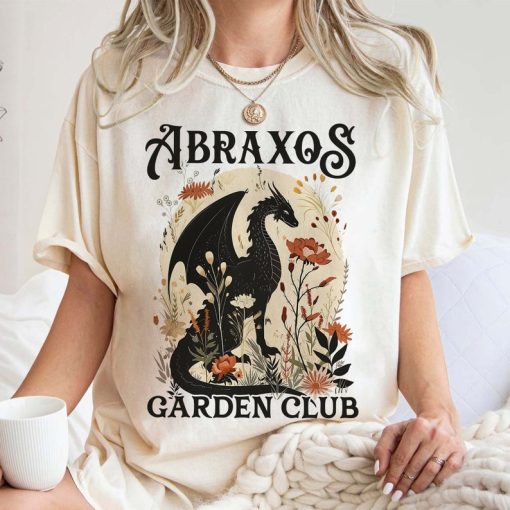 Abraxos Flower Garden Club Comfort Colors Shirt