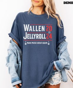 Wallen Tour Shirt 2024, Jelly Roll Country Music Shirt