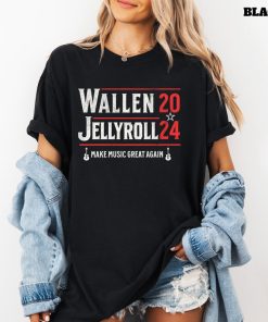 Wallen Tour Shirt 2024, Jelly Roll Country Music Shirt