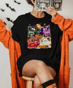 Comfort Colors® Retro Cars Movie Characters Halloween Shirt