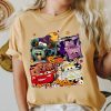 Comfort Colors® Retro Cars Movie Characters Halloween Shirt