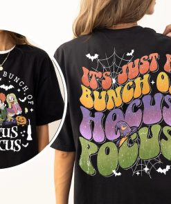 2-Sided It'S Just A Bunch Of Hocus Pocus Shirt