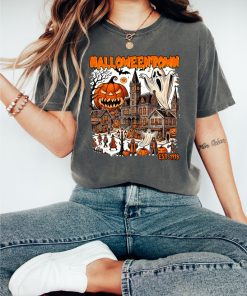 Comfort Colors Halloweentown University Shirt, Vintage Halloween Shirt