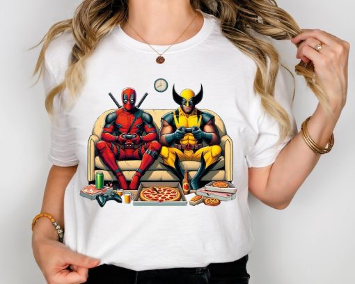 Marvel Deadpool Shirt, Disney Superhero Funny Shirt