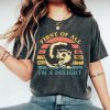 Retro First Of All I'm A Delight Sarcastic Angry Opossum Lover Shirt