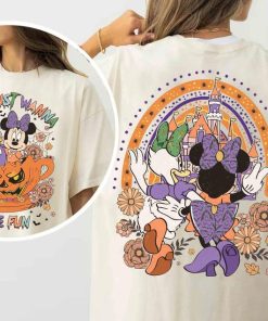 Vintage 2-Sided Minnie Daisy Besties Halloween Costume Shirt