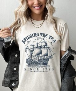 Spilling The Tea Since 1773 Shirt, Funny History Teacher Shirt