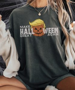 Funny trump halloween shirt orange and black skull shirt funny