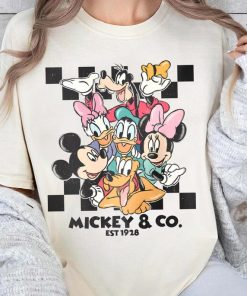 Vintage Mickey And Friends Shirt, Mickey & Co Est 1928 T-shirt