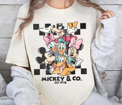 Vintage Mickey And Friends Shirt, Mickey & Co Est 1928 T-shirt