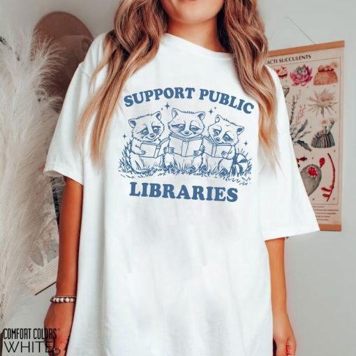 Support Your Local Library Shirt, Defend Public Libraries