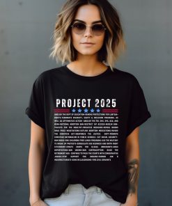 Project 2025 T Shirt, Fuck Project 2025 Shirt, Pro Democracy T-Shirt