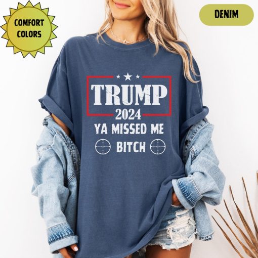 Trump Assassination Attempt Shirt, Comfort Colors Trump Shirt