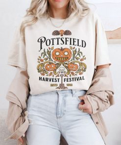 Pottsfield Harvest Festival Shirt, Vintage Halloween Shirt