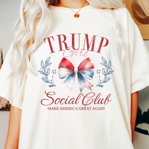 Trump Girl Shirt, Trump Girl Social Club Shirt, MAGA Shirt