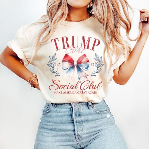 Trump Girl Shirt, Trump Girl Social Club Shirt, MAGA Shirt