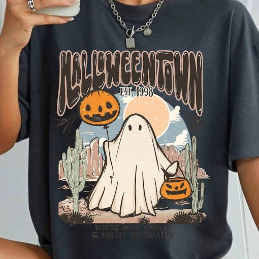 Halloween Est 1998 Sweatshirt, Halloween Ghost Shirt, Fall Sweatshirt