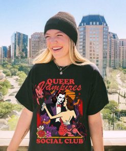 Queer vampires | gay vampire | gay halloween shirt | lesbian vampire