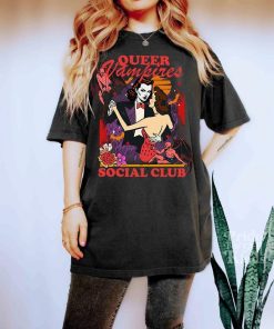 Queer vampires | gay vampire | gay halloween shirt | lesbian vampire