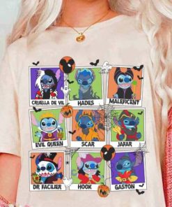 Stitch Costume Disney Villains Halloween Shirt