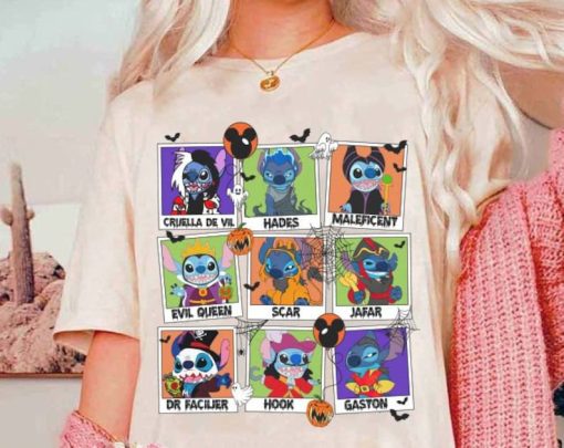 Stitch Costume Disney Villains Halloween Shirt