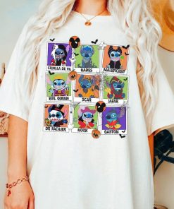 Stitch Costume Disney Villains Halloween Shirt