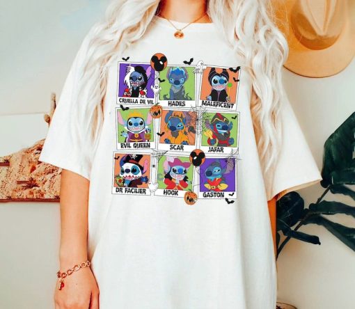 Stitch Costume Disney Villains Halloween Shirt