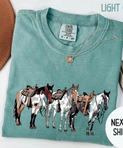 Comfort Colors® Horse Shirt, Cowgirl T-Shirt, Cowboy Shirt