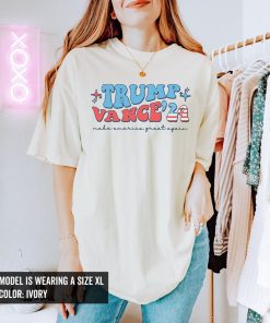 Retro Trump Vance Shirt Trump 2024 Shirt Donaldtrump Shirt Pro Trump