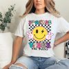 Grade Vibes Smile Face Shirt, Custom Teacher Name Shirt