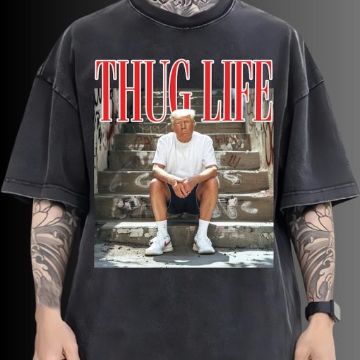 Donald Trump Thug Life Shirt, Viral Thug Life Trump T-Shirt