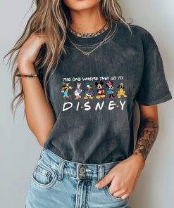 The One Where They Go To Disney Comfort Colors Shirt